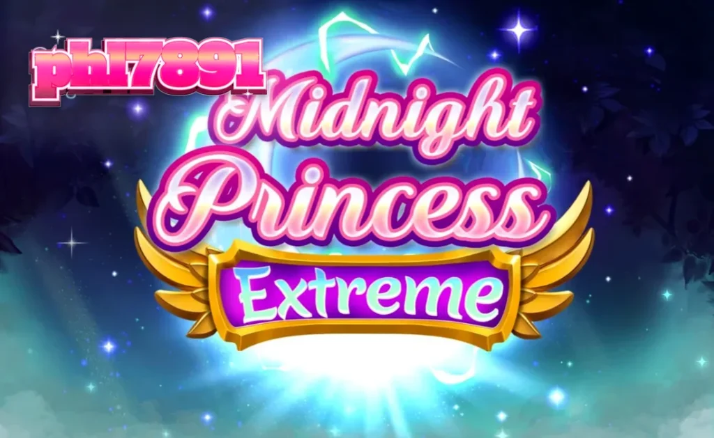 Tampilan visual slot Midnight Princess Extreme dengan tema anime dan kosmik